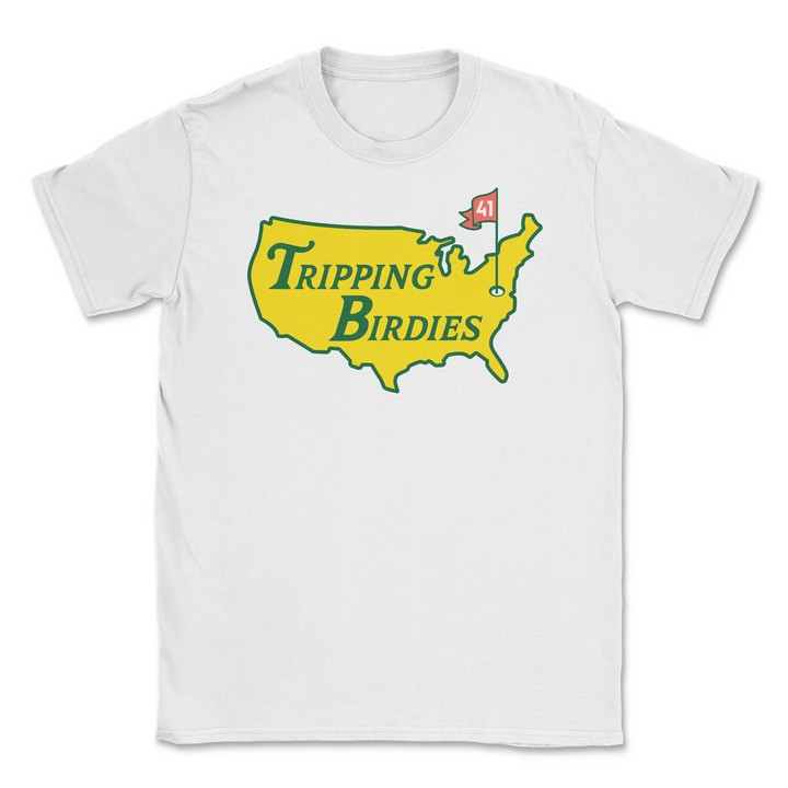 Masters 20205 Merch Tripping Birdies T-Shirt Golf Masters Tournament 2025 Fan Merch-1