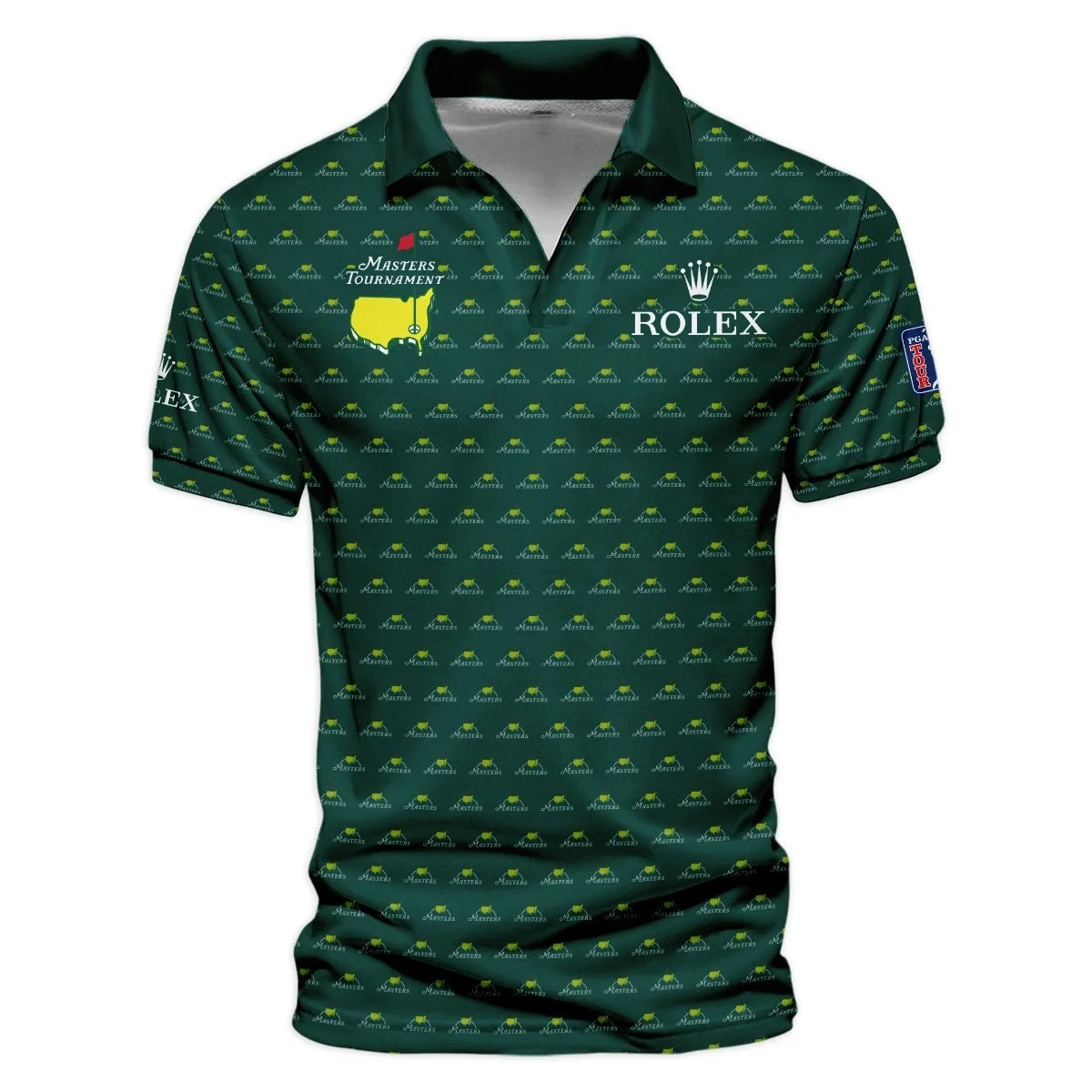 Masters Tournament 2025 Golf Polo Shirt Rolex Masters Merch Apparel Gifts For Golfers-1