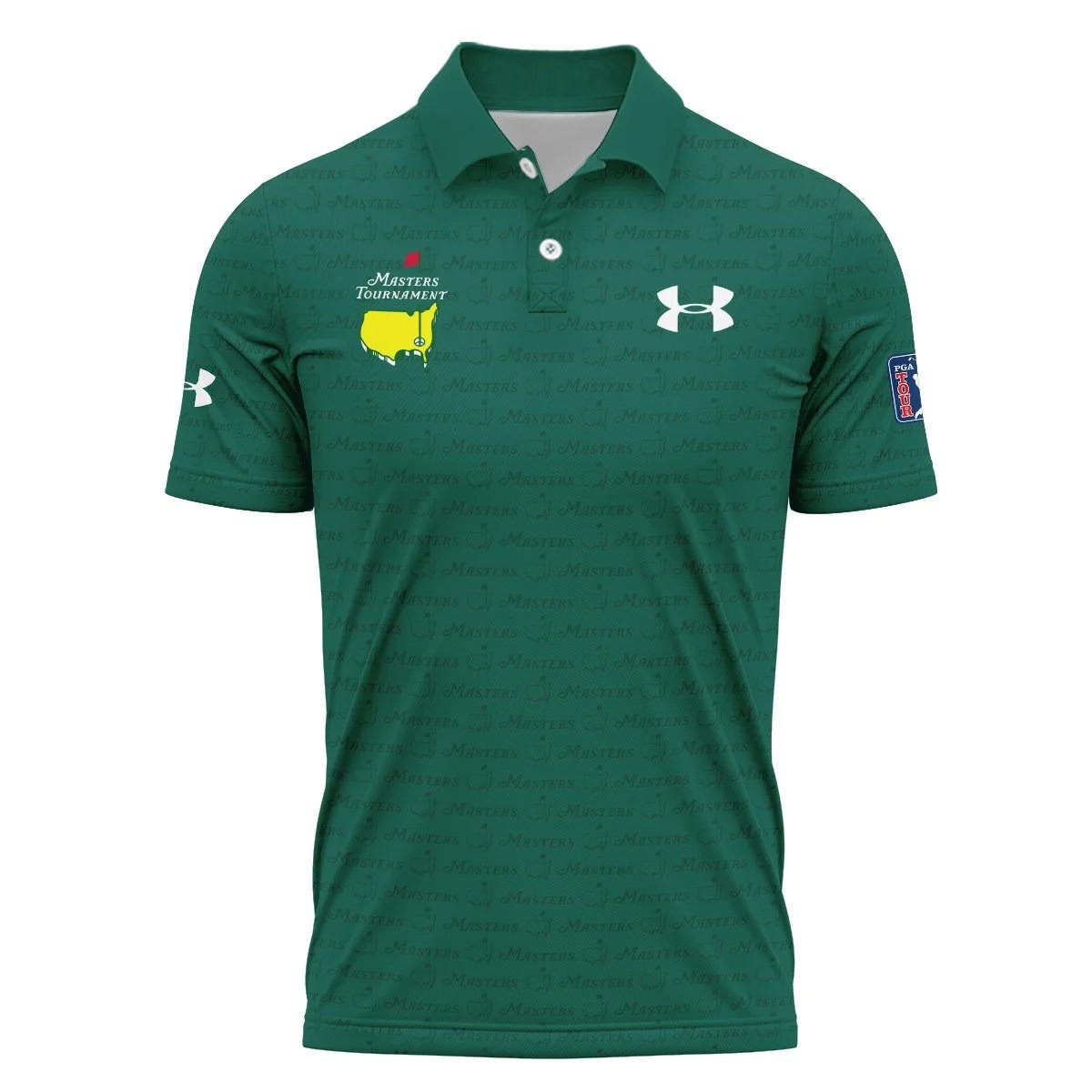 Masters Tournament 2025 Golf Polo Shirt Under Armour Masters Merch Gifts For Golfers-1