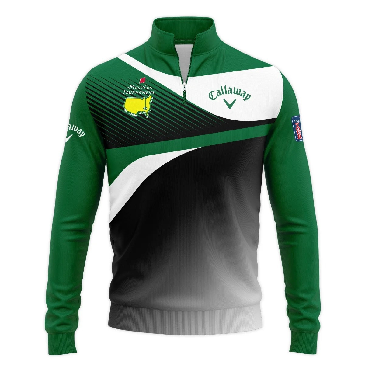 Masters Tournament Callaway Golf Quarter-Zip Jacket Masters Golf Merch Clothing-1 Masters Tournament Callaway Golf Quarter-Zip Jacket Masters Golf Merch Clothing-1