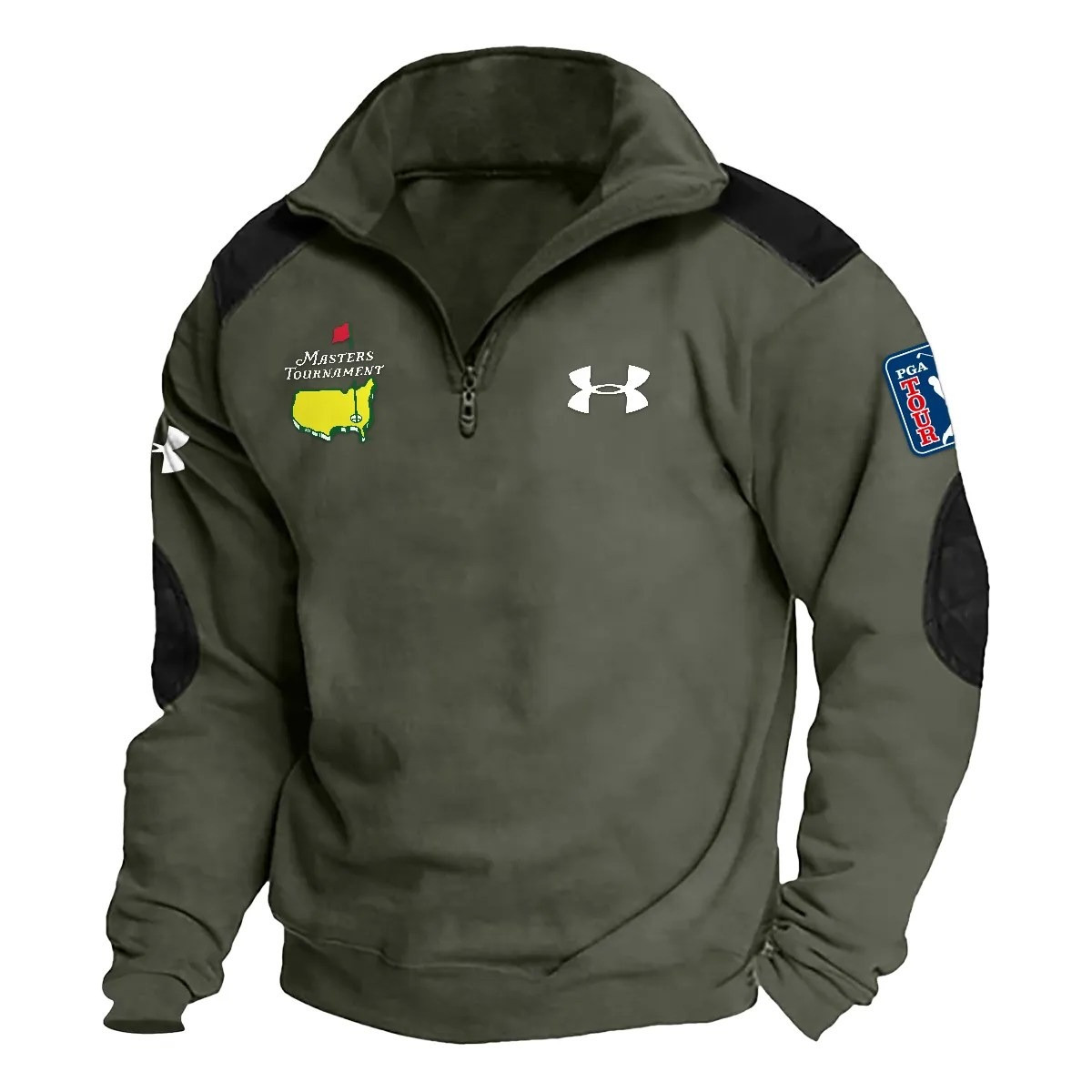 Masters Tournament Under Armour Golf Tactical Quarter-Zip Sweatshirt Masters Golf Merch-1