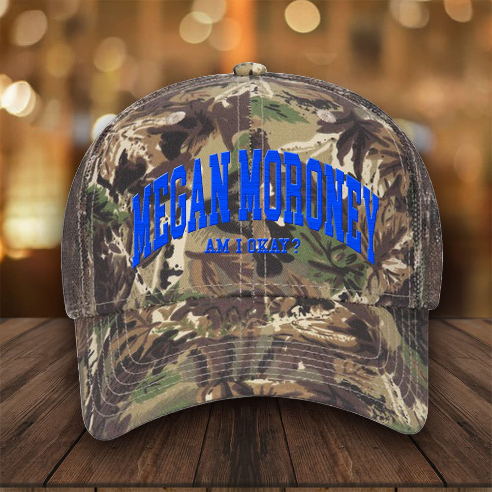 Megan Moroney Merch Hat Camo Am I Okay Hat Baseball Cap Fan Gift Ideas-1