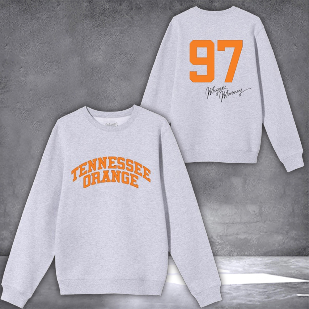 Megan Moroney Merch Sweatshirt Tennessee Orange 97 Signature Crewneck Sweatshirt-1 Megan Moroney Merch Sweatshirt Tennessee Orange 97 Signature Crewneck Sweatshirt-1