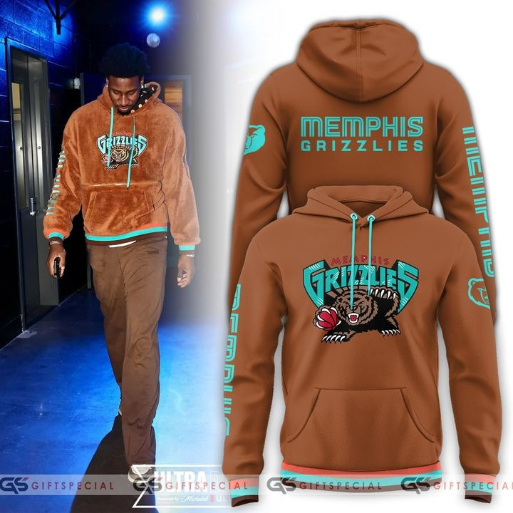 Memphis Grizzlies Hoodie Basketball Apparel Best Gifts For Memphis Grizzlies Lovers-1