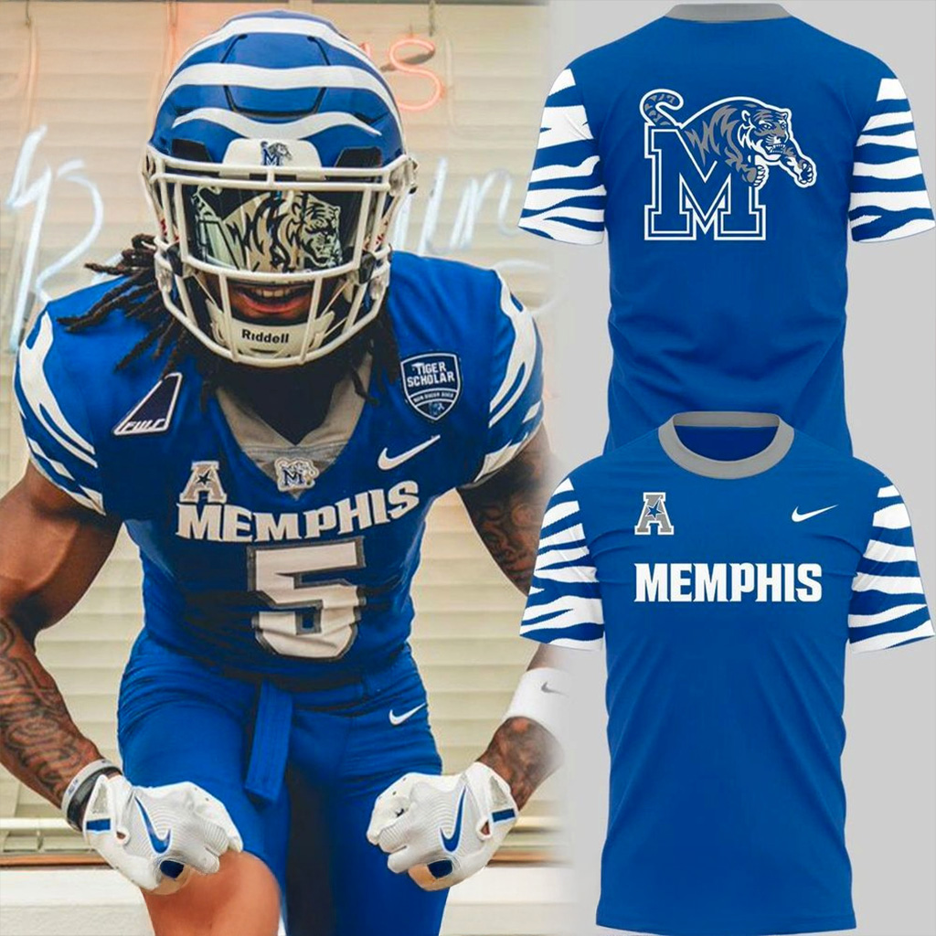 Memphis Tigers Gameday T-Shirt Memphis Tigers Merch Best Gift For Football Fans-1