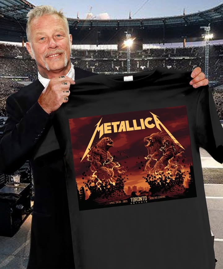 Metallica M72 World Tour 2025 Toronto T-Shirt King Kong Metallica Tour Merch Fan Gifts-1 Metallica M72 World Tour 2025 Toronto T-Shirt King Kong Metallica Tour Merch Fan Gifts-1