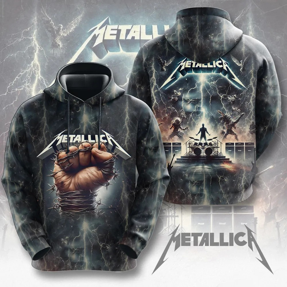Metallica Tour Merch Hoodie Metallica Apparel Gifts For Fans Music Lovers-1 Metallica Tour Merch Hoodie Metallica Apparel Gifts For Fans Music Lovers-1
