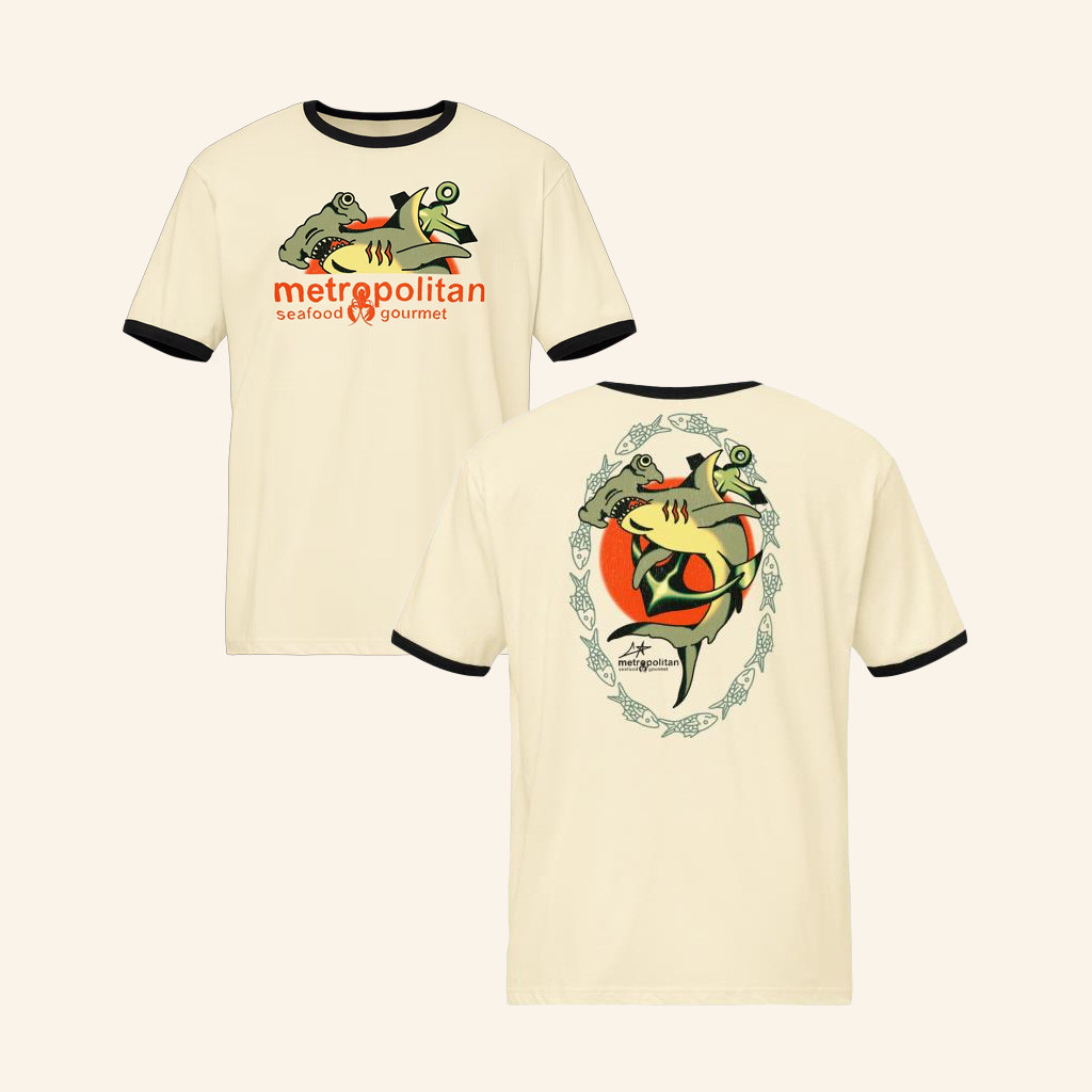 Metro Seafood Merch Hammerhead Metropolitan Seafood Gourmet Shirt Gifts For Mom-1