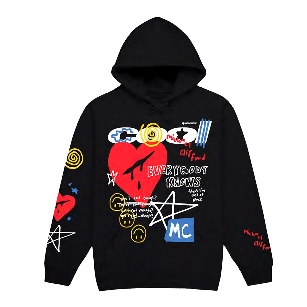 Michael Clifford Official Merch Am I Cool Enough Hoodie Fathers Day Gifts For Husband-1