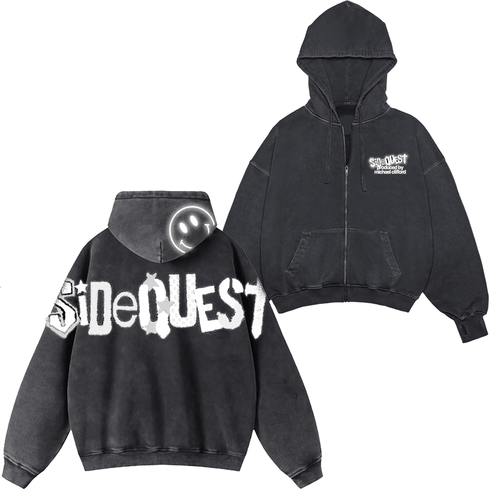 Michael Clifford Official Merch SIDEQUEST Michael Clifford Hoodie Gifts For Father's Day From Wife-1