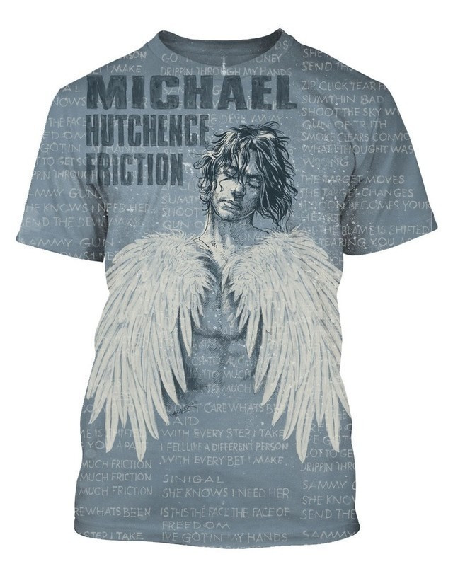 Michael Hutchence Shirt INXS Australian Rock Band Fan Merch Apparel Gifts-1
