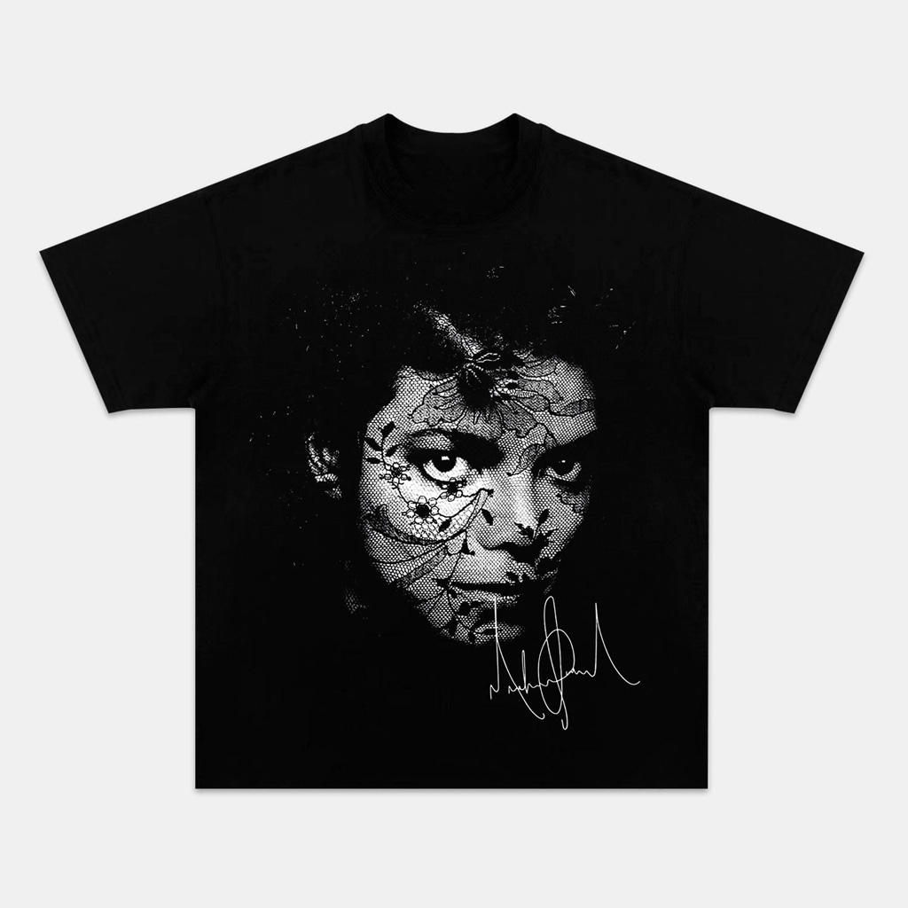 Michael Jackson Graphic T-Shirt Fan Merch Christmas Gifts For Music Enthusiasts-1
