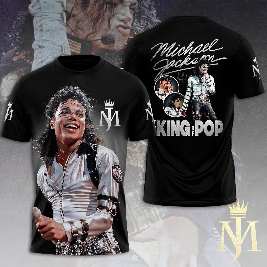 Michael Jackson King Of Pop T-Shirt Best Gifts For Michael Jackson Fans For Him Her-1
