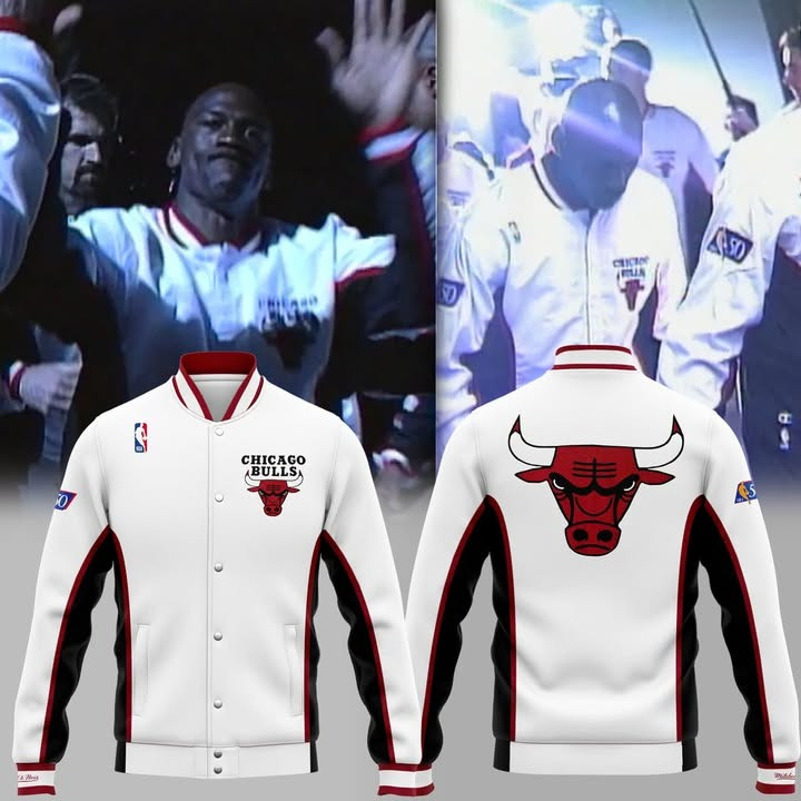 Michael Jordan Chicago Bulls Bomber Jacket Merch Gifts For Basketball Fans For Him-1