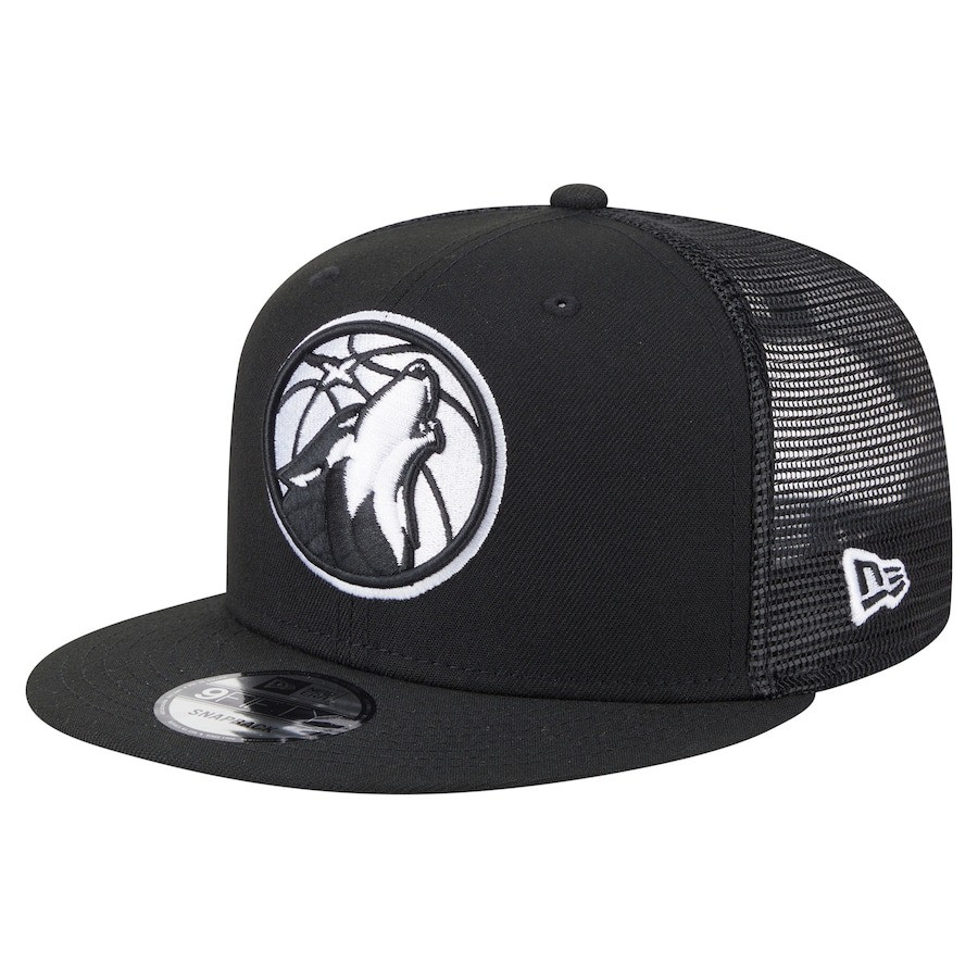 Minnesota Timberwolves Hat Snapback Trucker Cap Merchandise Gifts For Basketball Fans-1