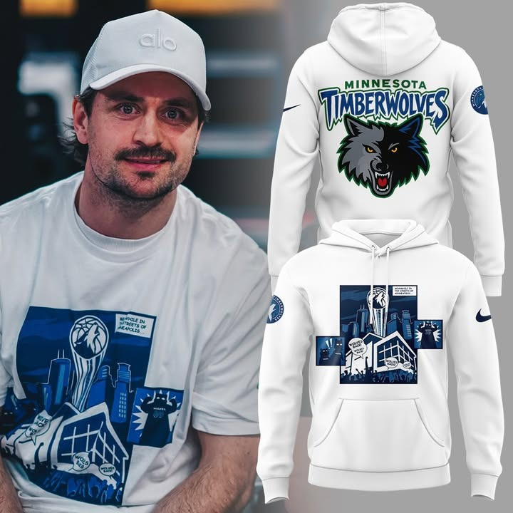 Minnesota Timberwolves Hoodie 2025 NBA Playoffs Basketball Timberwolves Merch Fan Gifts-1