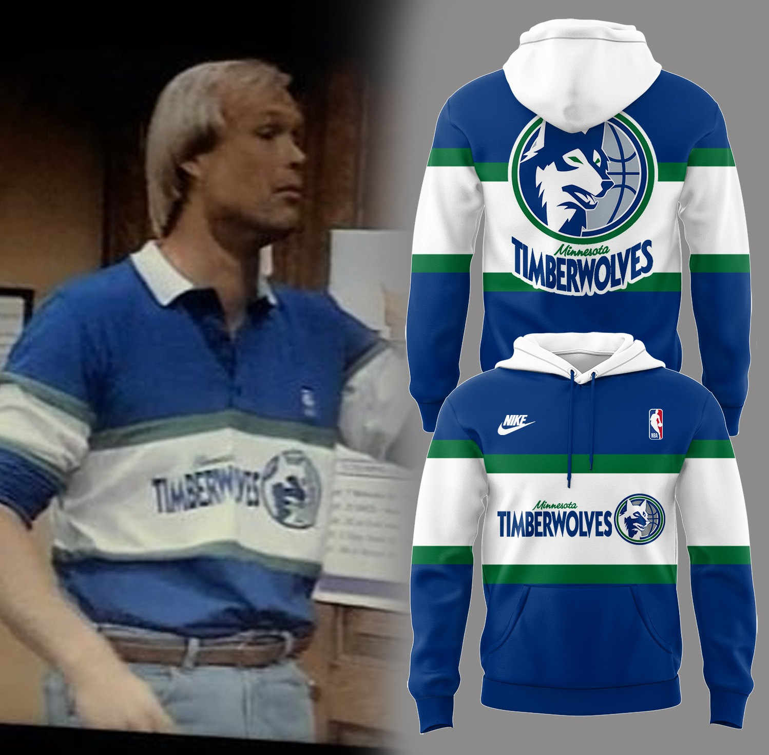 Minnesota Timberwolves Retro Hoodie NBA Basketball Gifts For Minnesota Timberwolves Fans-1 Minnesota Timberwolves Retro Hoodie NBA Basketball Gifts For Minnesota Timberwolves Fans-1