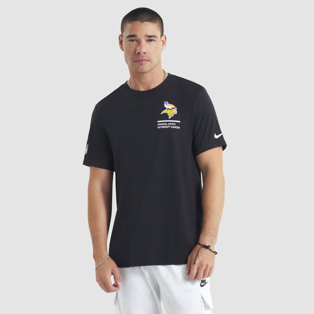 Minnesota Vikings Crucial Catch NFL T-Shirt 2025 Rainbow Vikings Merch Gift For Brother-1