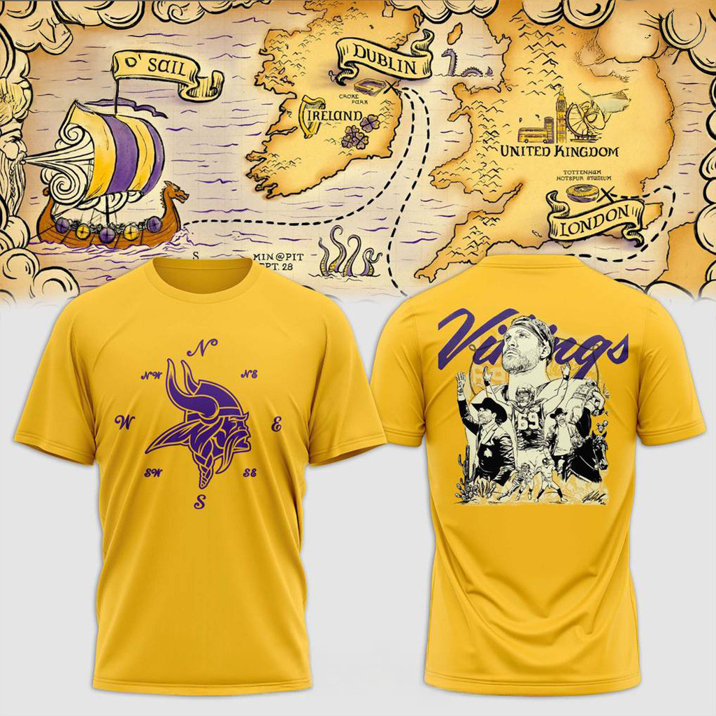 Minnesota Vikings Special T-Shirt Vikings Merch Christmas Present For Father-1