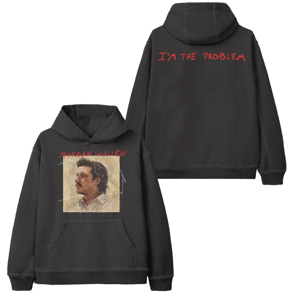 Morgan Wallen Tour 2025 Merch Hoodie I'm The Problem Album Cover Hoodie Fan Clothing-1