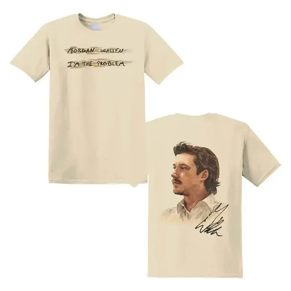 Morgan Wallen Tour 2025 Merch I'm The Problem Vintage Shirt Concert Fan Gifts For Her-1