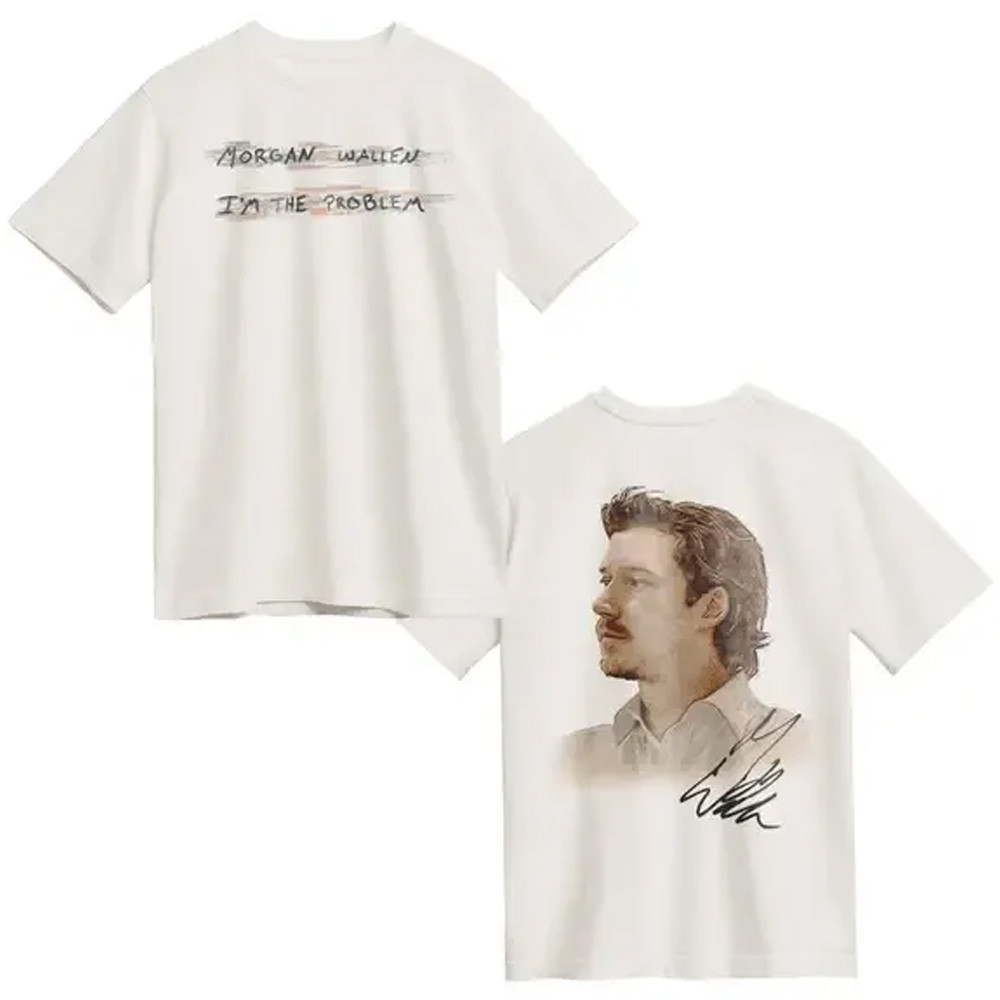 Morgan Wallen Tour 2025 Merch Tee Shirt I'm the Problem Tour Concert Awesome Fan Gifts-1