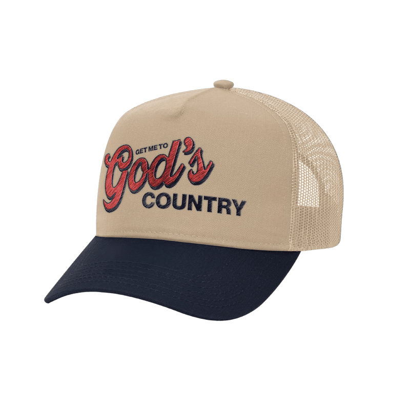 Morgan Wallen Tour Merch Trucker Hat Get Me To God's Country Cap Concert Fan Gift Ideas-1