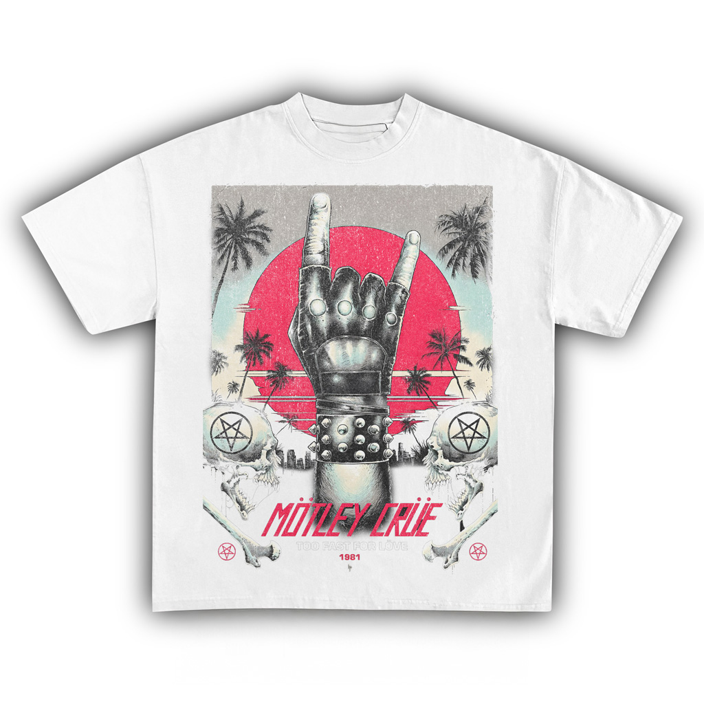 Motley Crue Too Fast For Love 1981 Vintage T-Shirt Motley Crue Merch Best Christmas Gift For Fan-1