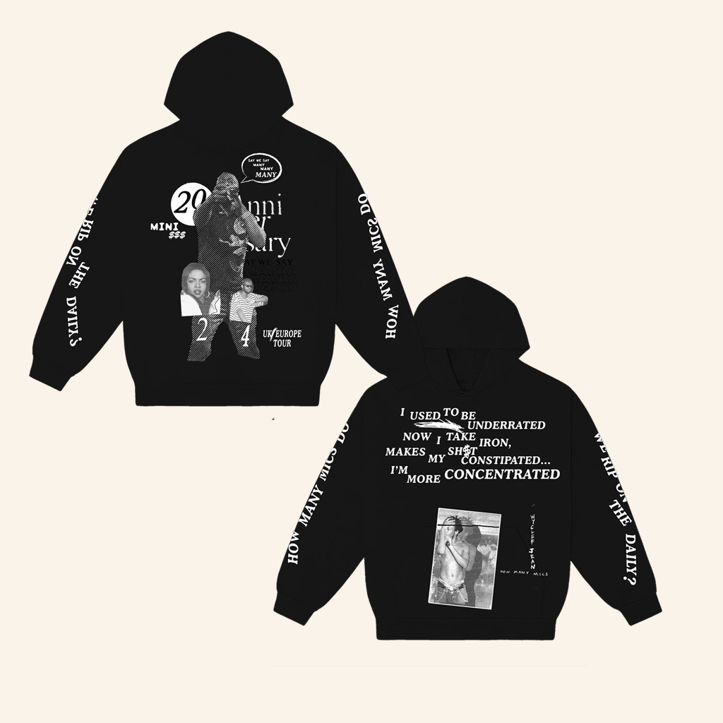 Ms Lauryn Hill Merch Clef Tour Hoodie Cool Gifts For Music Lovers-1