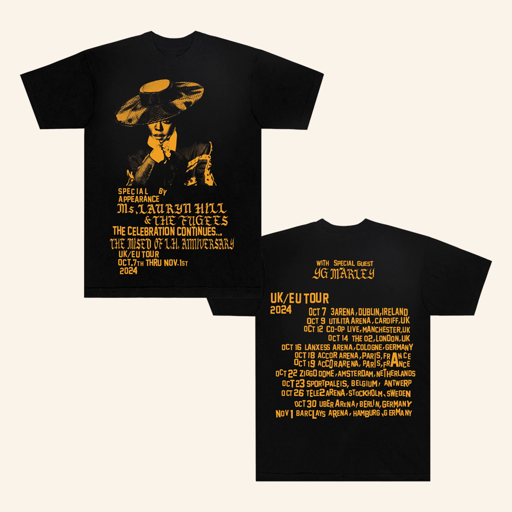 Ms. Lauryn Hill Merch Mystique Icon Tour Shirt Gift Ideas For Fans-1