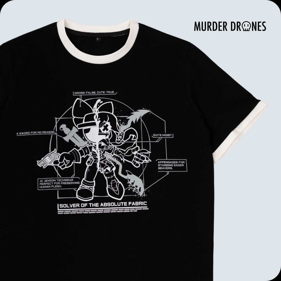 Murder Drones Merch Cyn Anatomy T-Shirt Glitch Productions Merch Apparel Gifts-1