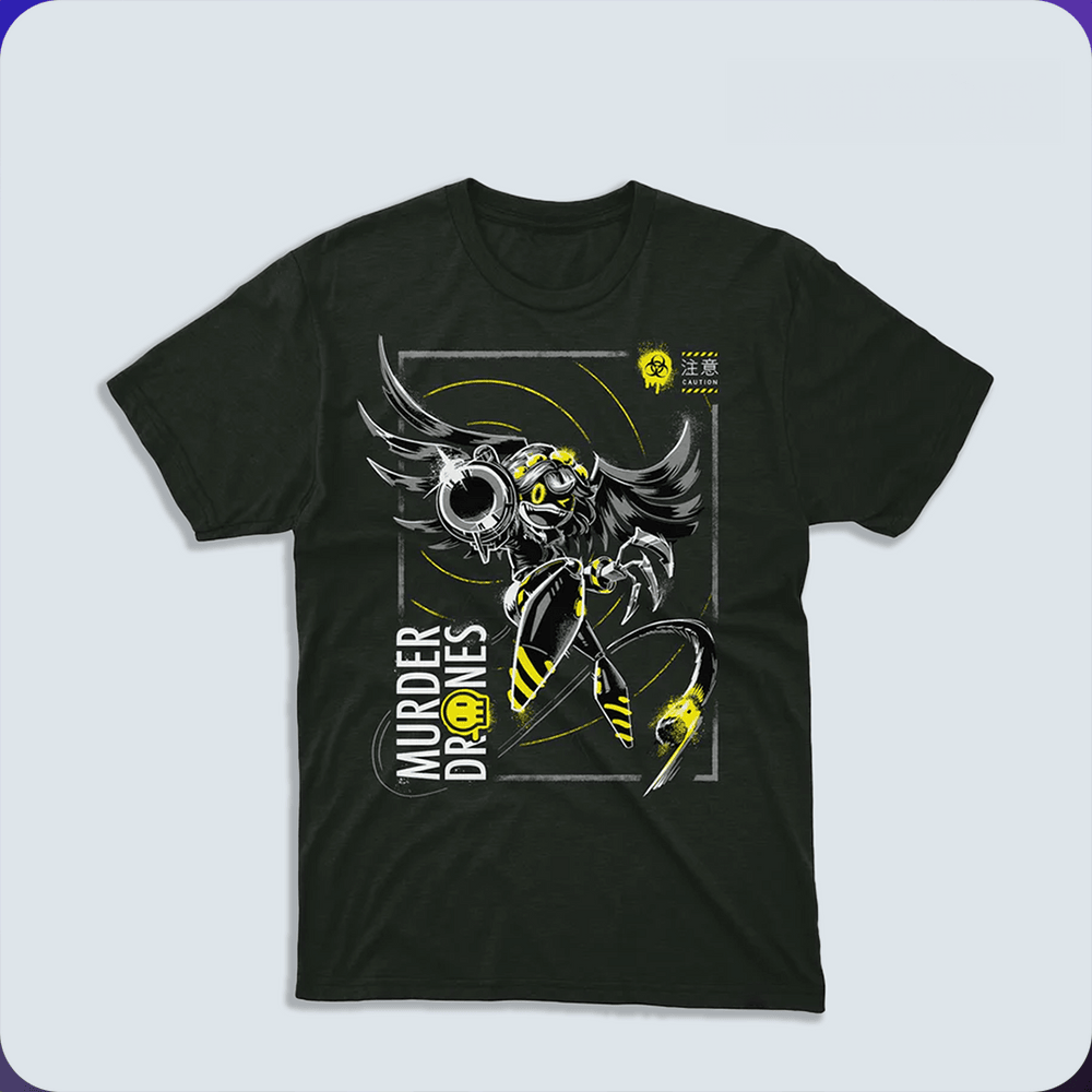 Murder Drones Merch V - Ready To Kill T-Shirt Glitch Productions Merch Fan Gifts-1