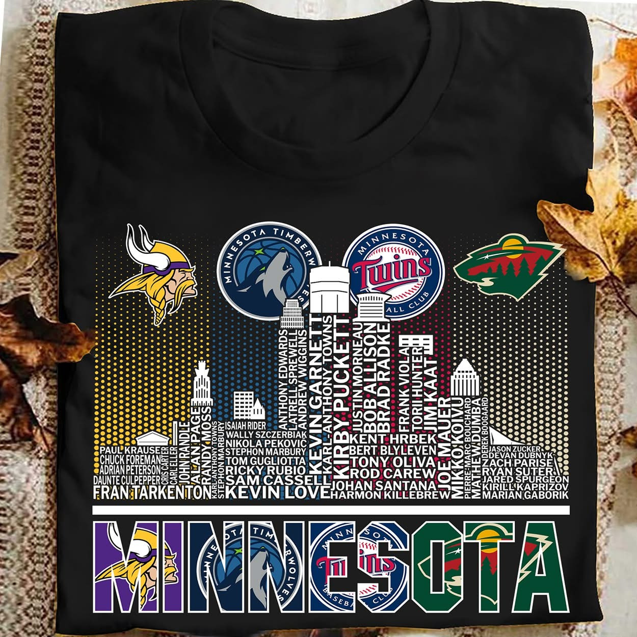 My City My Team Minnesota City Sports Team T-Shirt Best Gifts For Minnesota Sports Fans-1