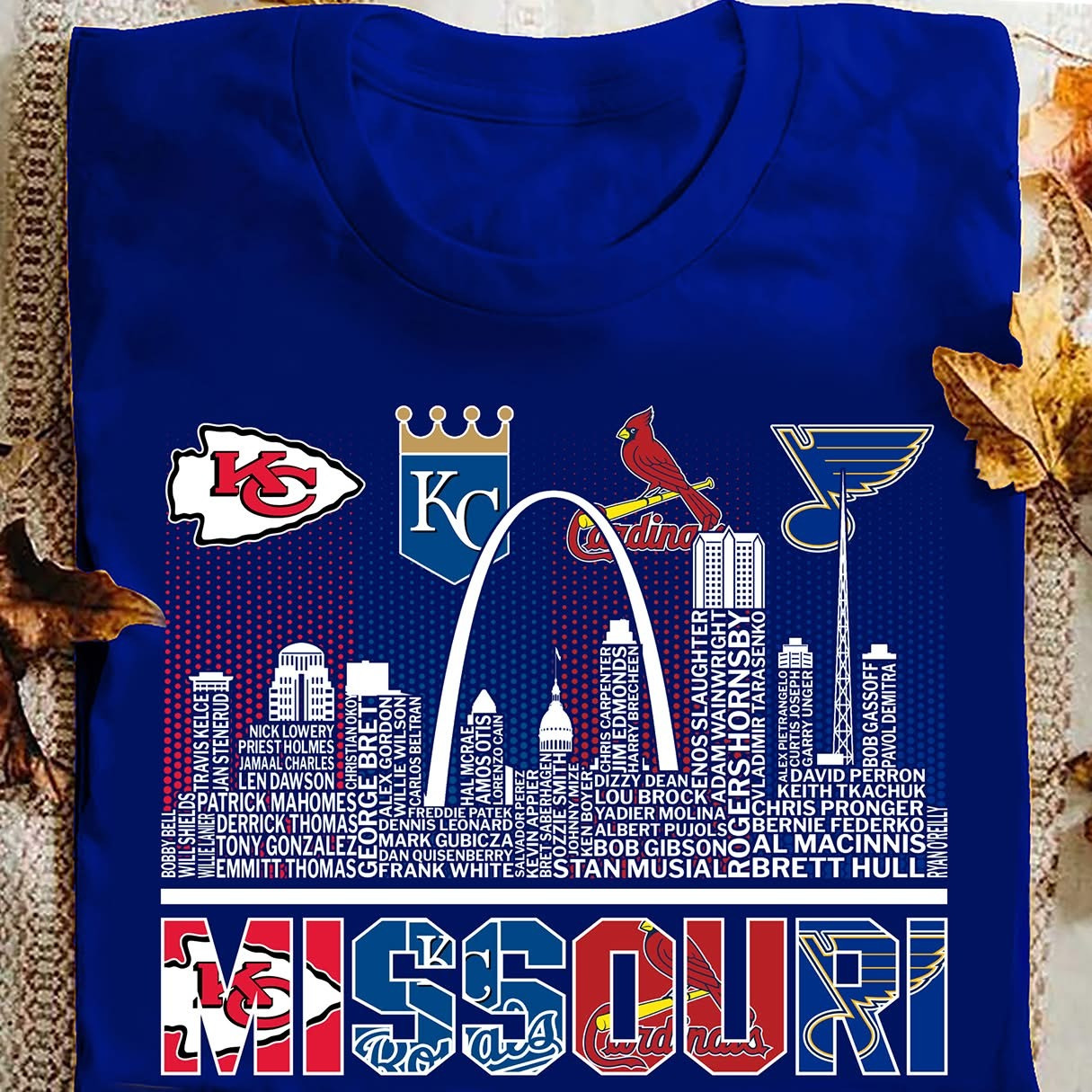 My City My Team Missouri City Sports Team T-Shirt Best Gifts For Missouri Sports Fans-1