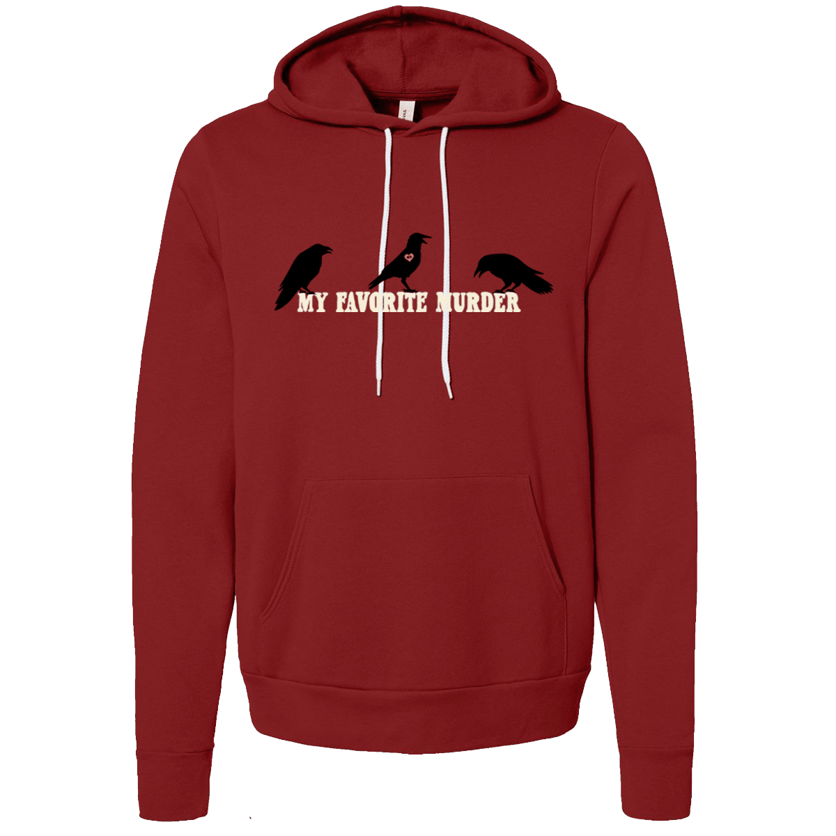 My Favorite Murder Merch Hoodie Ravens MFM Crows Pullover Hoodie Gifts For Fans-1