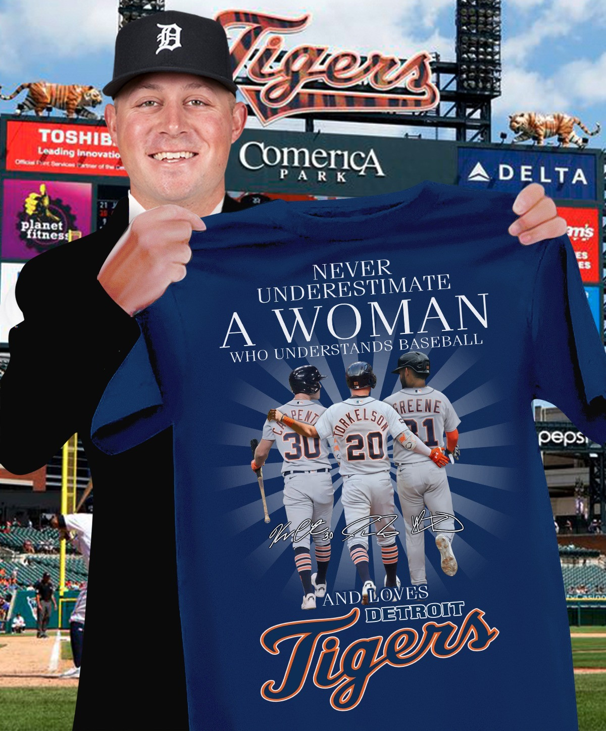 Never Underestimate Woman Loves Auburn Tigers T-Shirt Baseball Auburn Fan Gifts For Her-1