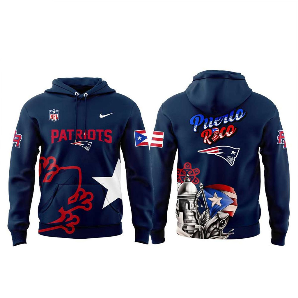 New England Patriots Puerto Rico 2025 Hoodie Patriots Merch Christmas Ideas For Husband-1 New England Patriots Puerto Rico 2025 Hoodie Patriots Merch Christmas Ideas For Husband-1