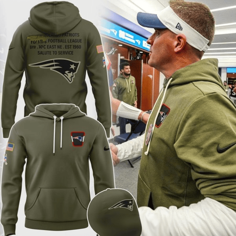 New England Patriots Salute To Service 2025 Hoodie Military Appreciation Hoodie NE Patriot Gift-1