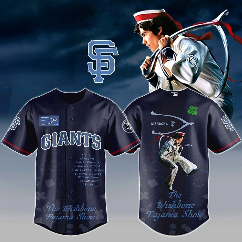 New York Giants X Conan Gray Wishbone Dreams Jersey Giants Merch Gift For Fan-1