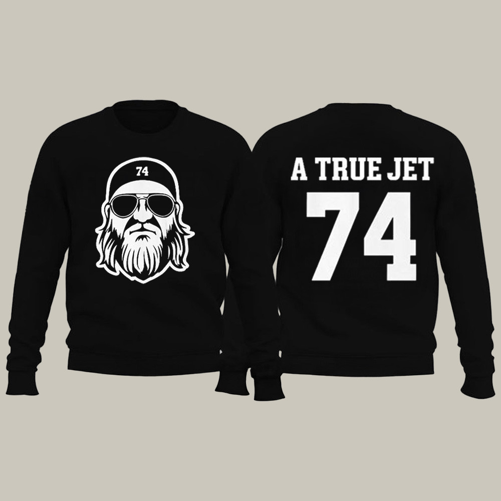 New York Jets Nick Mangold Sweatshirt A True Jet 47 Football Clothing Nick Mangold Fan Gifts-1