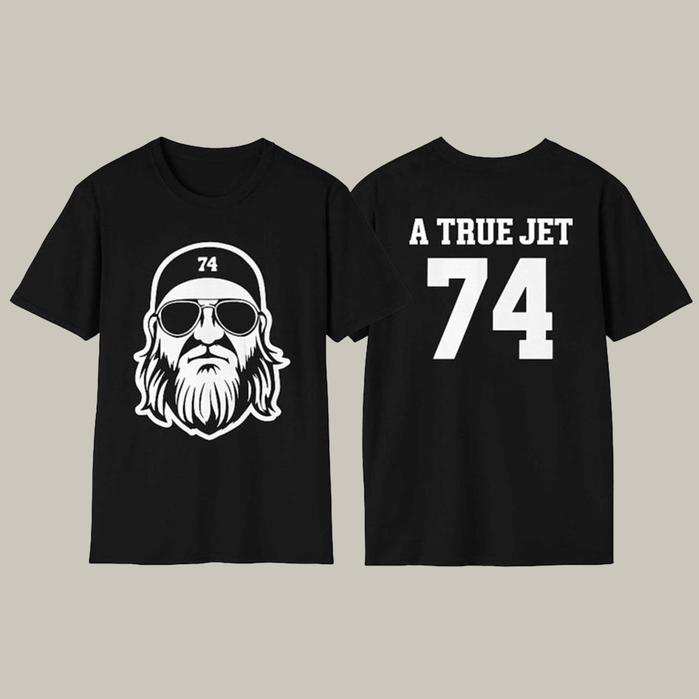 New York Jets Nick Mangold T-Shirt A True Jet 47 Football Clothing Nick Mangold Fan Gift-1