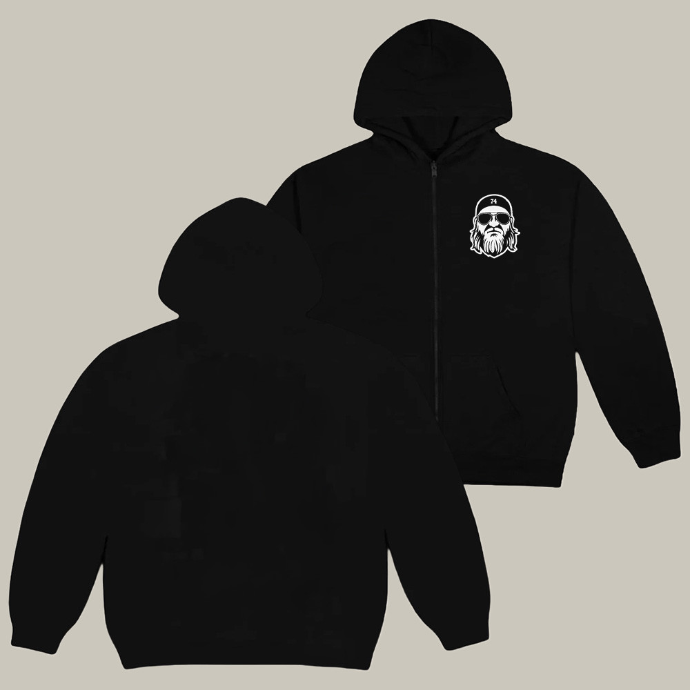 New York Jets Nick Mangold Zip Hoodie Nick Mangold Forever Football Clothing Fan Gifts-1