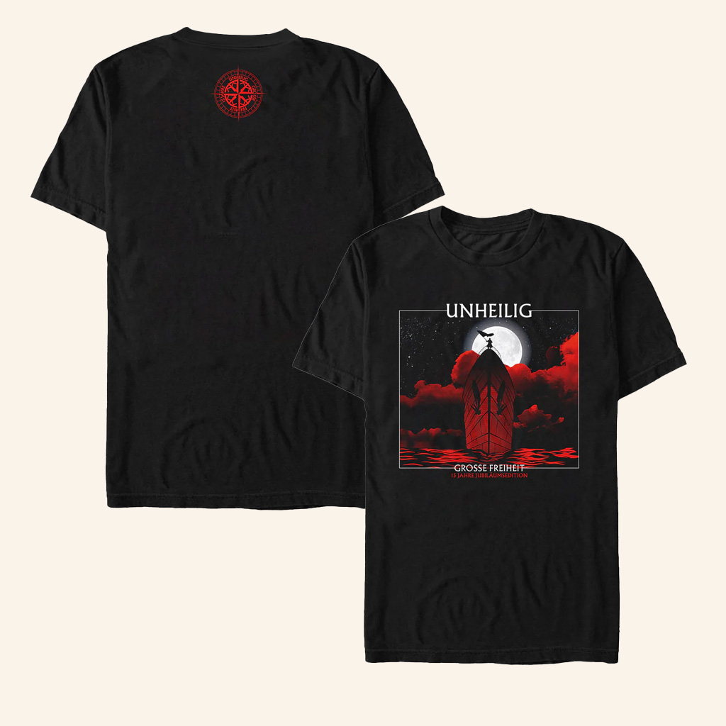 Nuclear Blast Merch Unheilig Shirt Grobe Freiheit Jubilaum T-Shirt Gifts For Besties-1