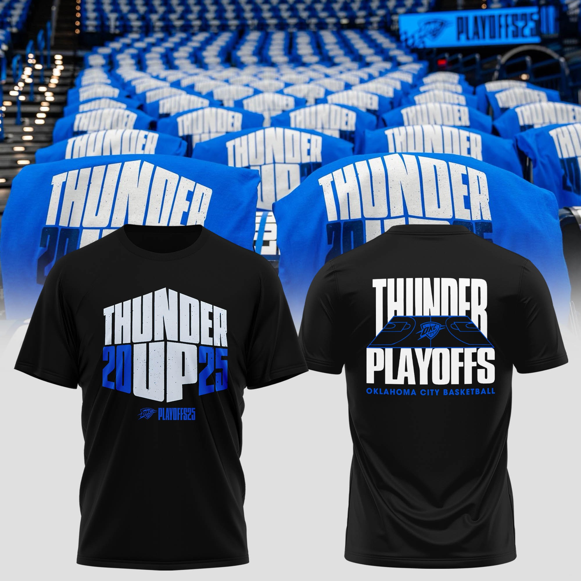 OKC Oklahoma City Thunder Shirt Basketball NBA 2025 Playoffs OKC Thunder Merch Gift Ideas-1