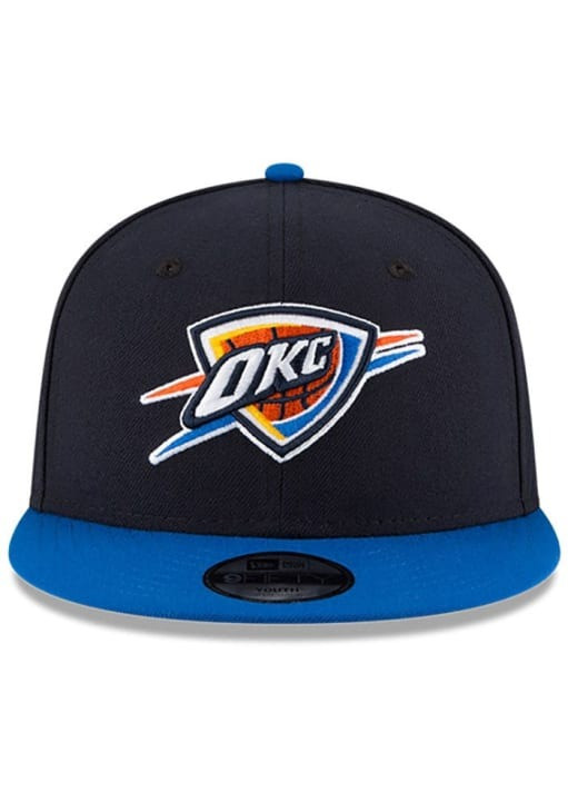 OKC Thunder Hat Oklahoma City Thunder Merch 9FIFTY Snapback Hat Basketball Fan Gift Ideas-1