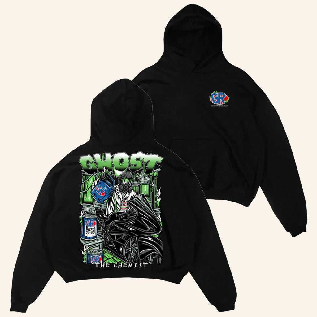 Official Ghost Racing Merch Store The Chemist Black Hoodie Birthday Gifts For BFF-1