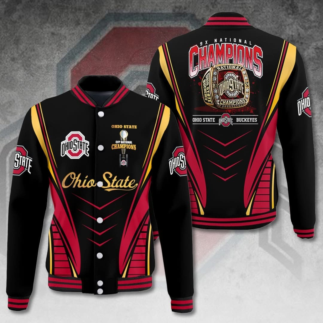 Ohio State Buckeyes National Championship Varsity Jacket Merchandise Gifts For Buckeyes Fans-1 Ohio State Buckeyes National Championship Varsity Jacket Merchandise Gifts For Buckeyes Fans-1