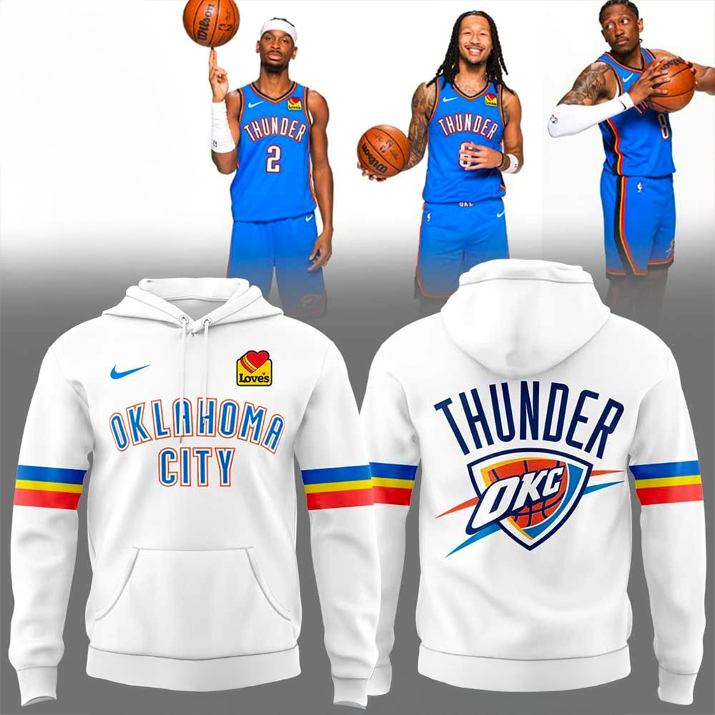 Oklahoma City Thunder Association Swingman 25-26 Uniform Hoodie OKC Merch Gifts For Fans-1