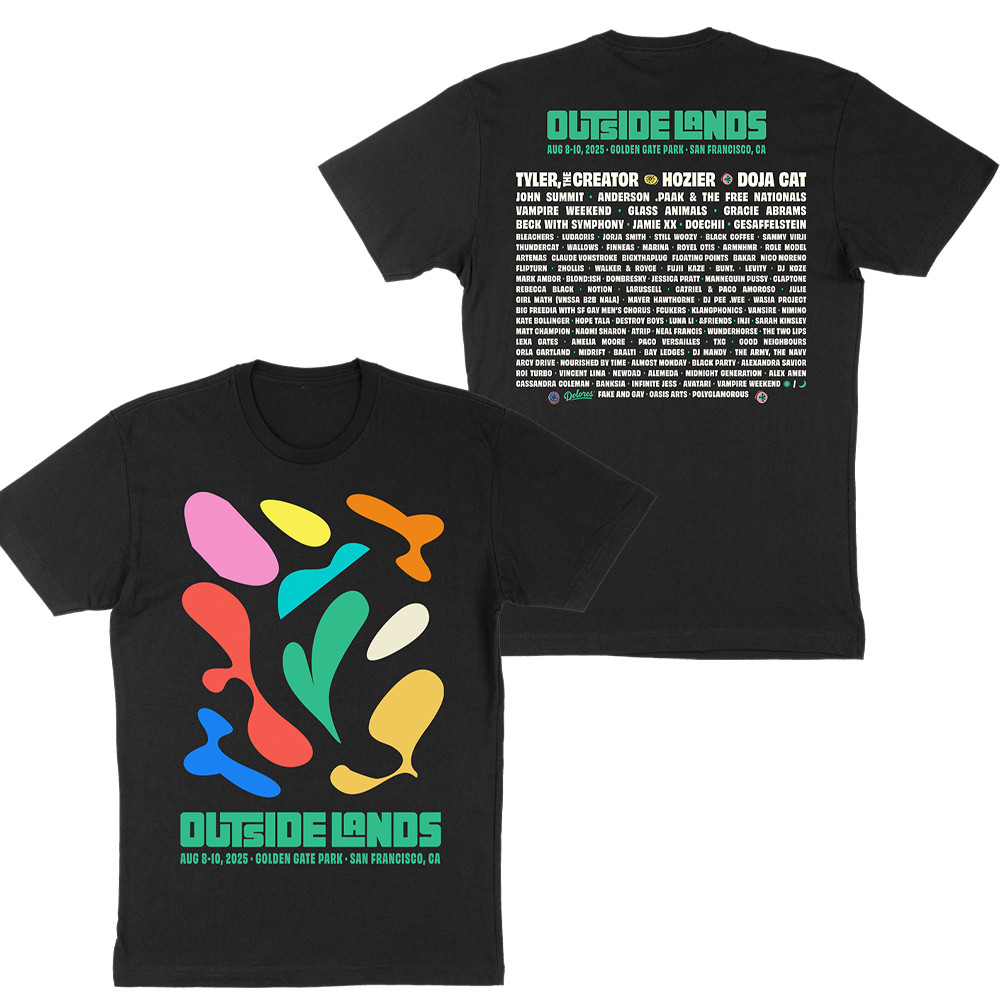 Outside Lands Merch 2025 Shapes Event Tee Shirt Clothing For Men Women-1 Outside Lands Merch 2025 Shapes Event Tee Shirt Clothing For Men Women-1