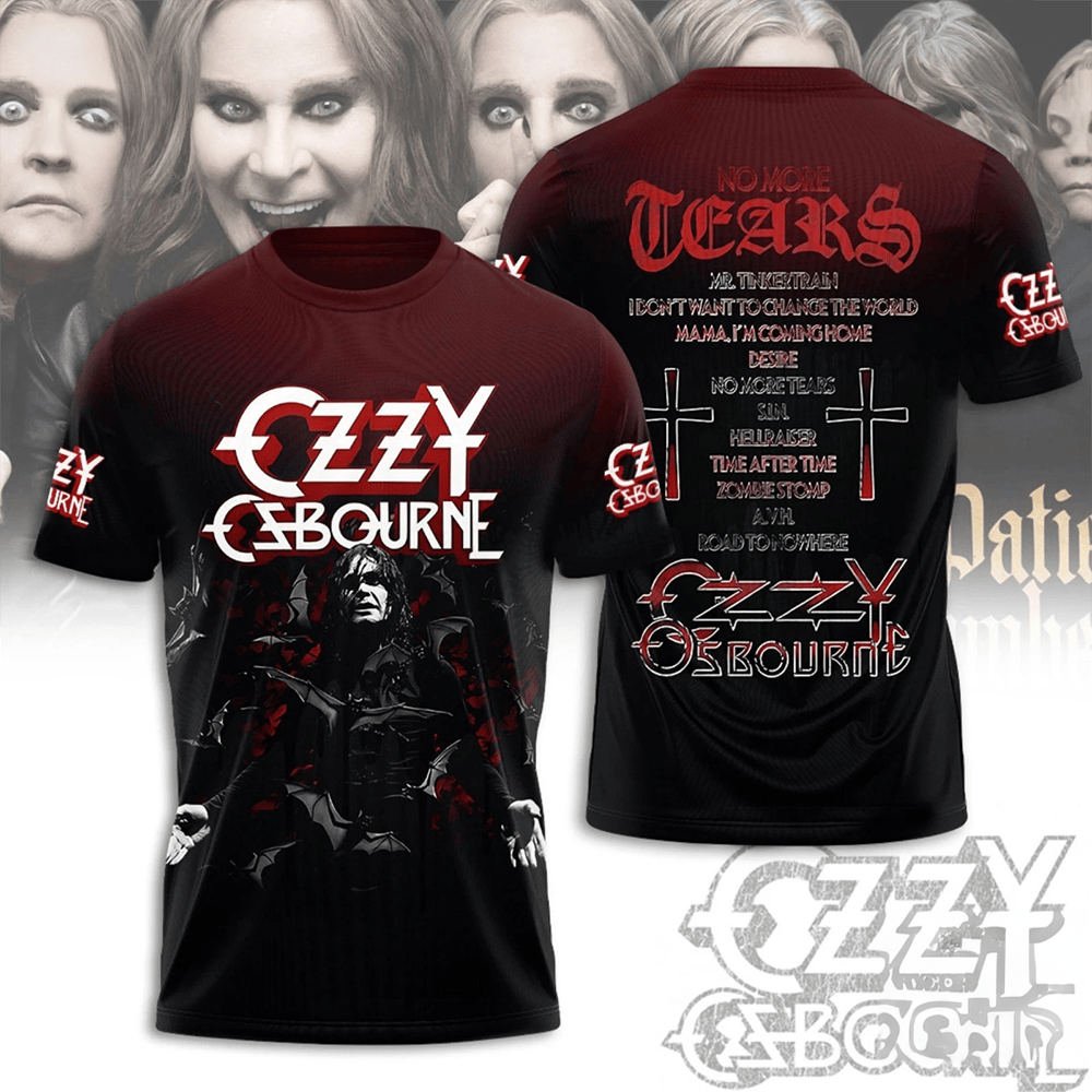 Ozzy Osbourne No More Tears T-Shirt Ozzy Osbourne Merch Prince Of Darkness Lovers Gifts-1